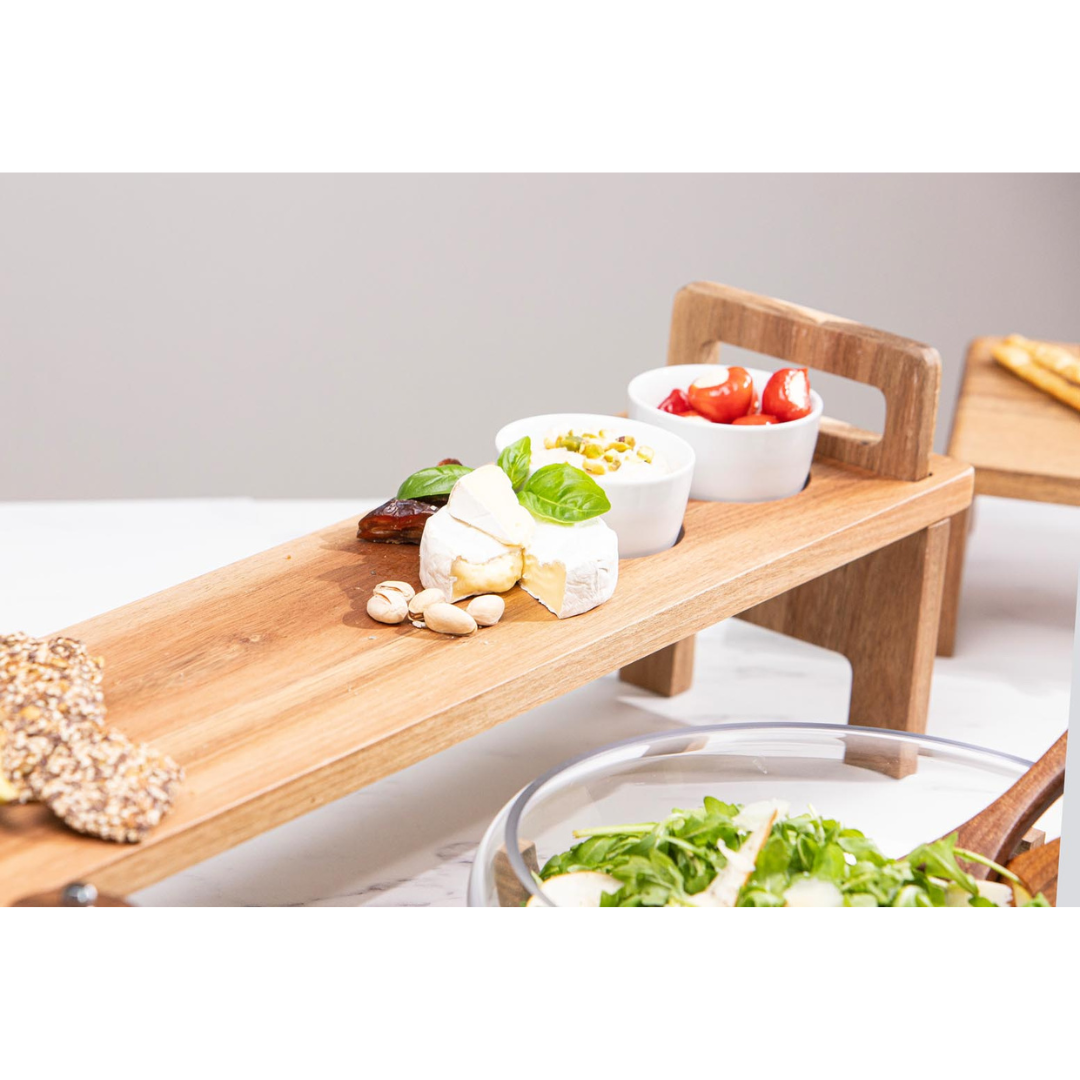 Gather Tapas Plank Serving Board With Bowls – Ladelle