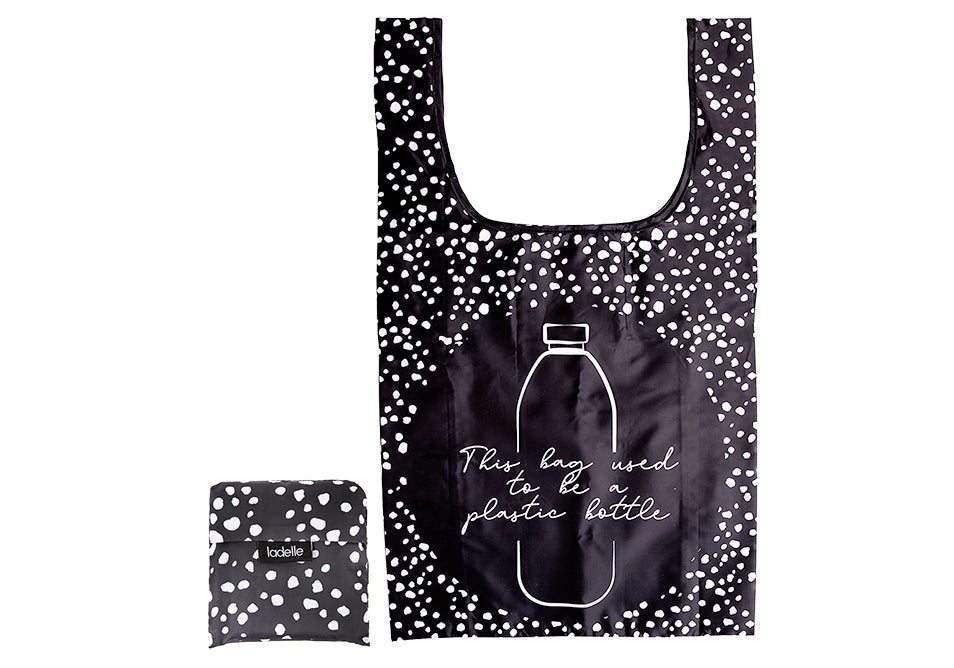 Black Eco Recycled Shopping Bag
