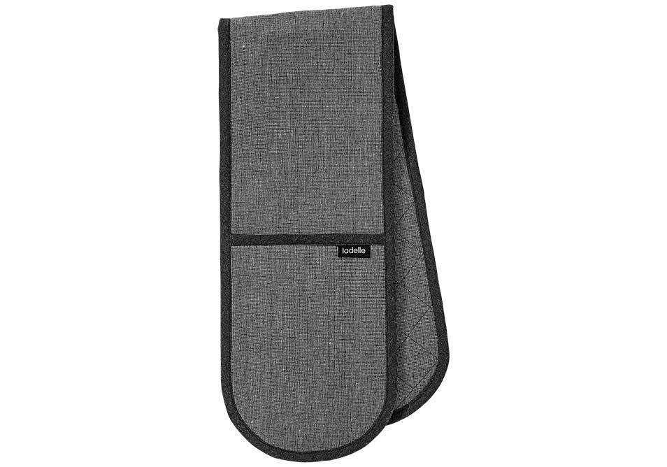 Grey Eco Recycled Double Oven Mitt