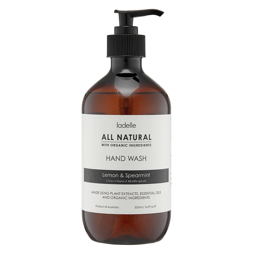 All Natural Hand Wash in Lemon and Spearmint