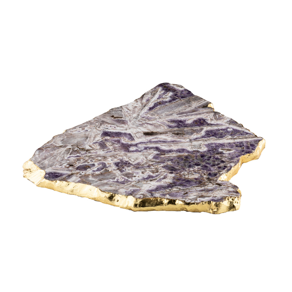 Allira Amethyst Purple Agate Serving Platter