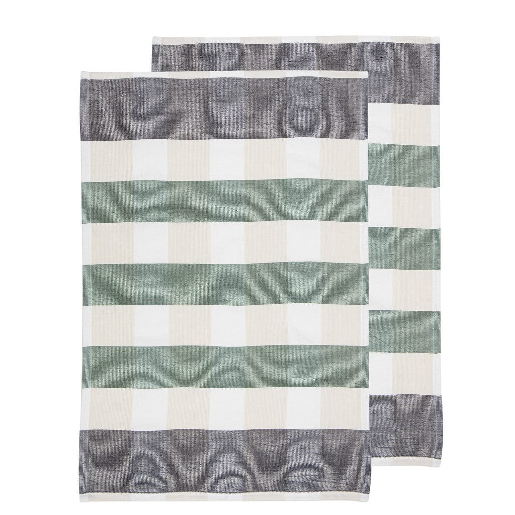 Bailie Terry Charcoal 2pk Kitchen Towel