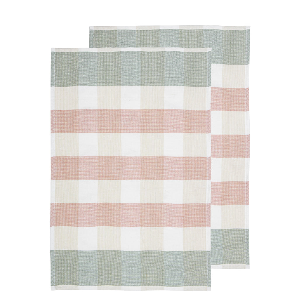 Bailie Terry Pink 2pk Kitchen Towel
