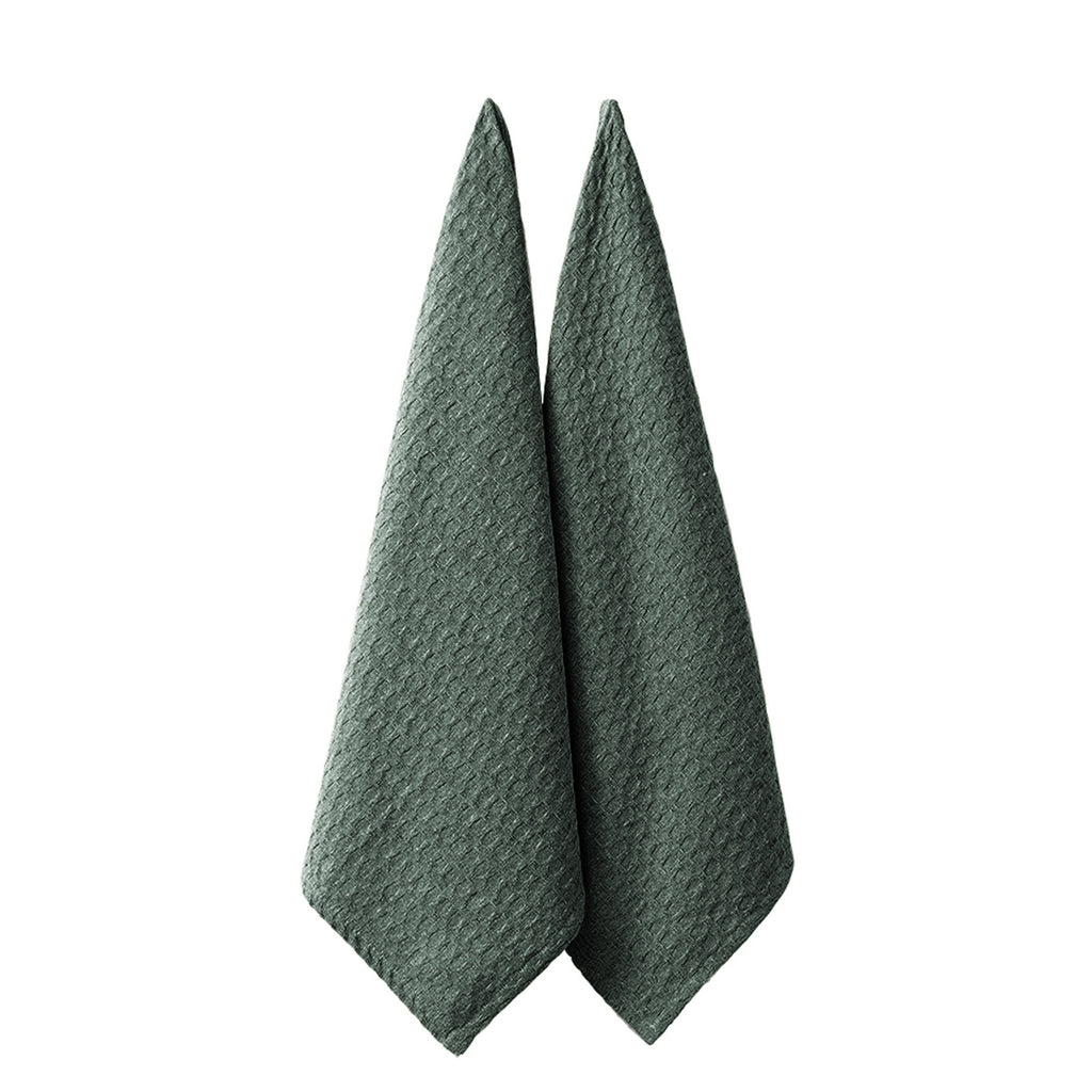 Eco Recycled Leaf 2pk Kitchen Towel