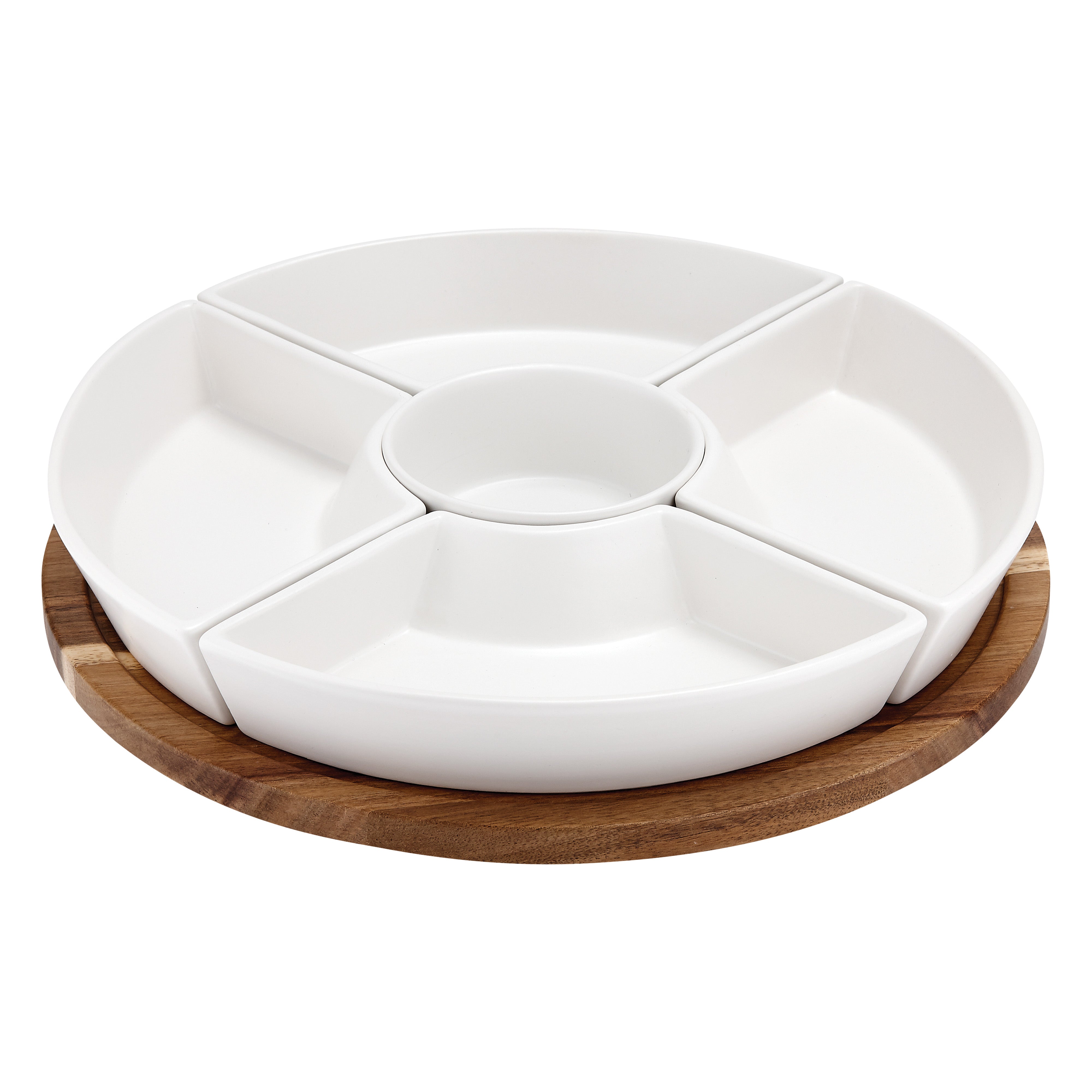 Essentials White Spinning Server – Ladelle