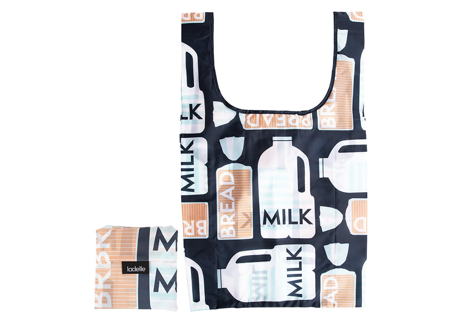 Milk & Bread Eco Recycled Shopping Bag