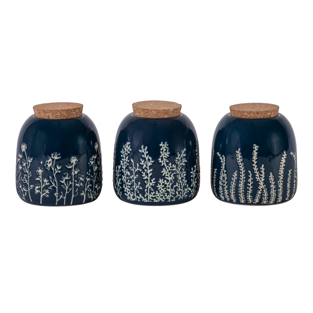 Homespun Assorted Canisters - Set of 3
