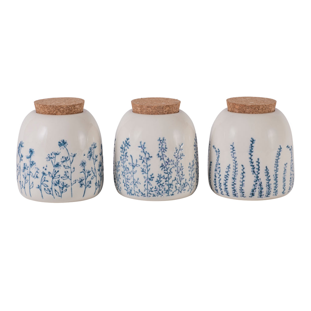 Homespun Assorted Canisters - Set of 3