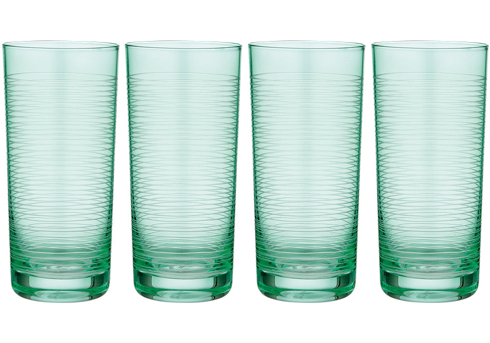 Cantina Recycled Glass Tumbler Set of 4 by HomArt - Seven Colonial