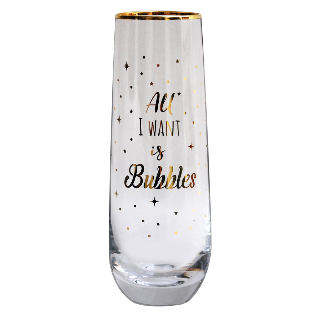 Twinkle Stemless Champagne Glass