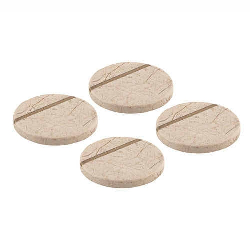 Emerson Round Marble Coasters - Set of 4