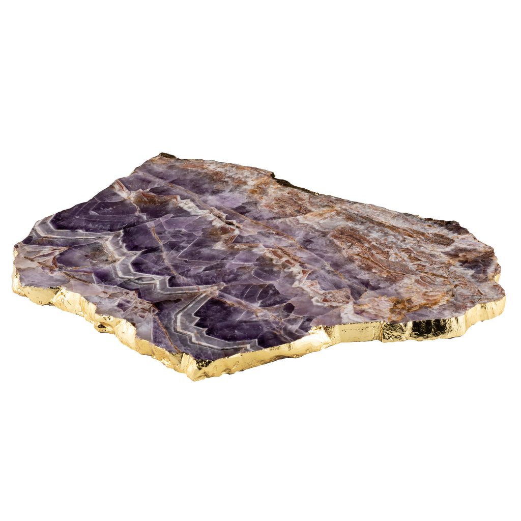 Allira Amethyst Purple Agate Serving Platter