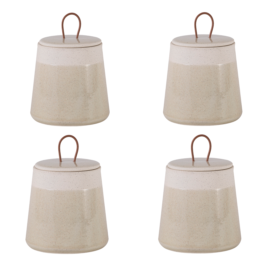Aster Canister - 4pce Coconut