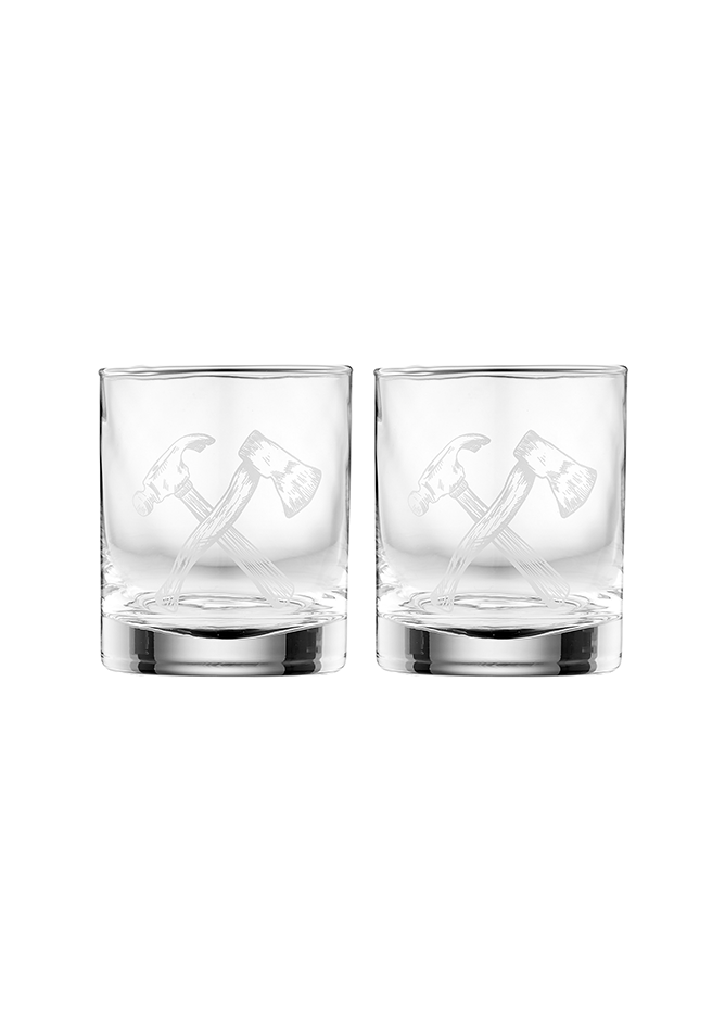 Atticus Whisky Glasses - Set of 2