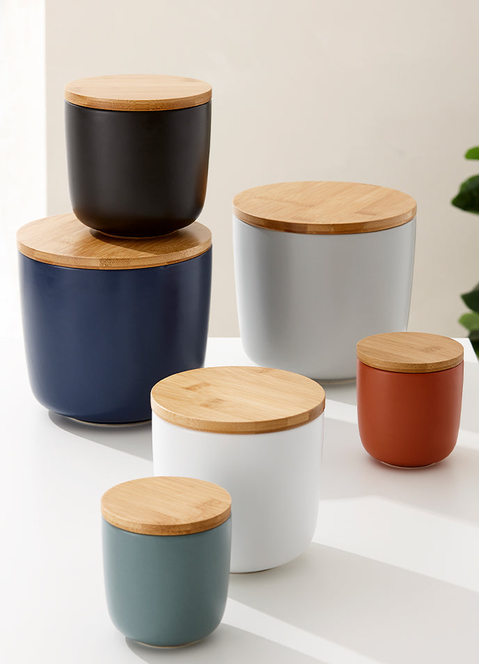 range of Store 9cm Canisters