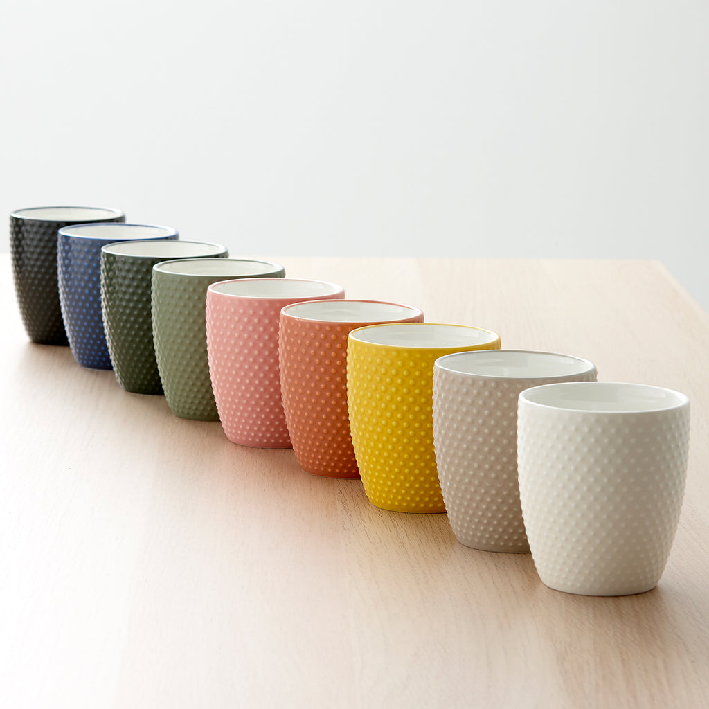 Abode Textured Multicoloured Coffee Tumblers