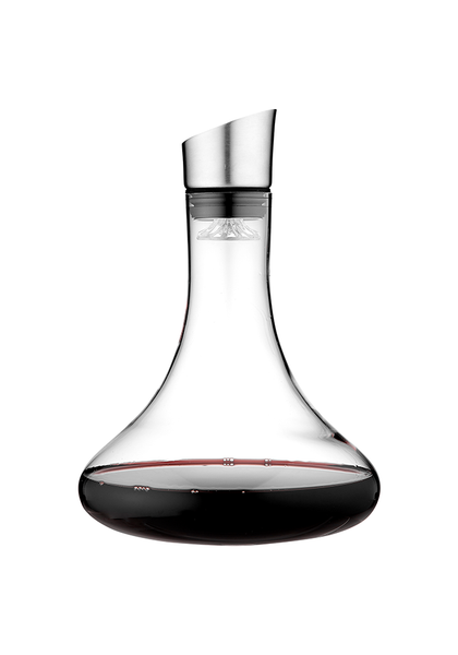 1.8L High Clear Hand Blown Lead Free Crystal Glass Wine Decanters